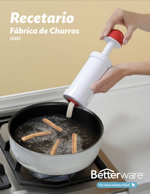 Recetario BETTERWARE: Fábrica de Churros 15551